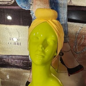 Yellow Turban Headwrap
